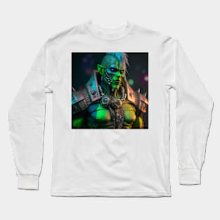 Anarchist Orc Male Long Sleeve T-Shirt